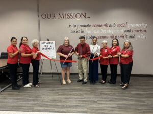 Roswell Flute Ensamble Ribbon Cutting