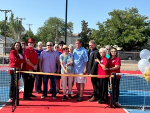 Pickle Ball Courts Ribbon Cutting