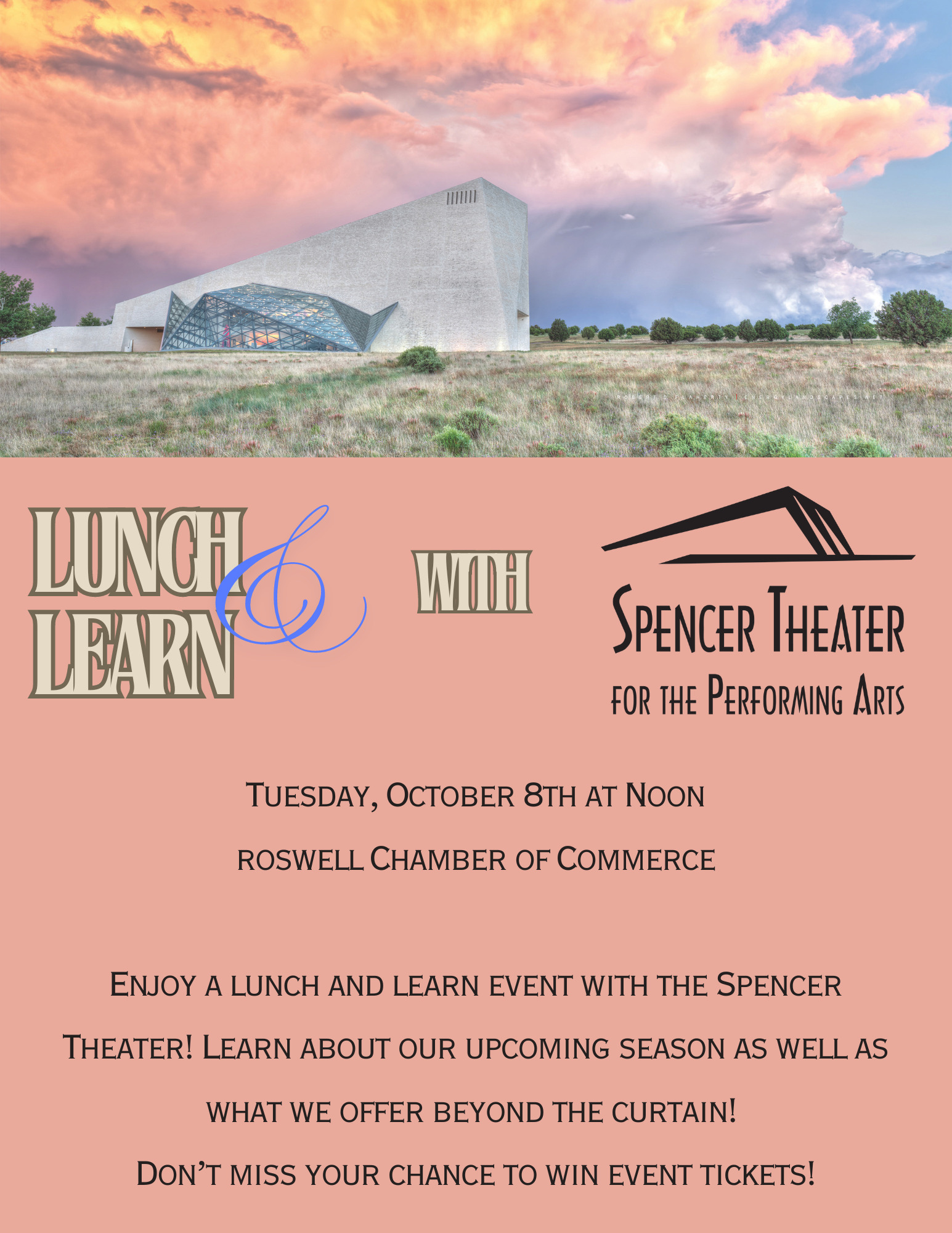 Spencer Theater lunch and learn 1