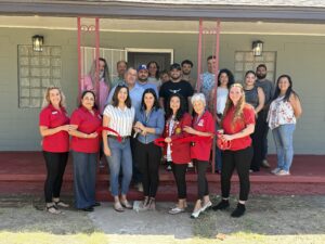 Housing Hagerman Forward Home Dedication Ribbon Cutting