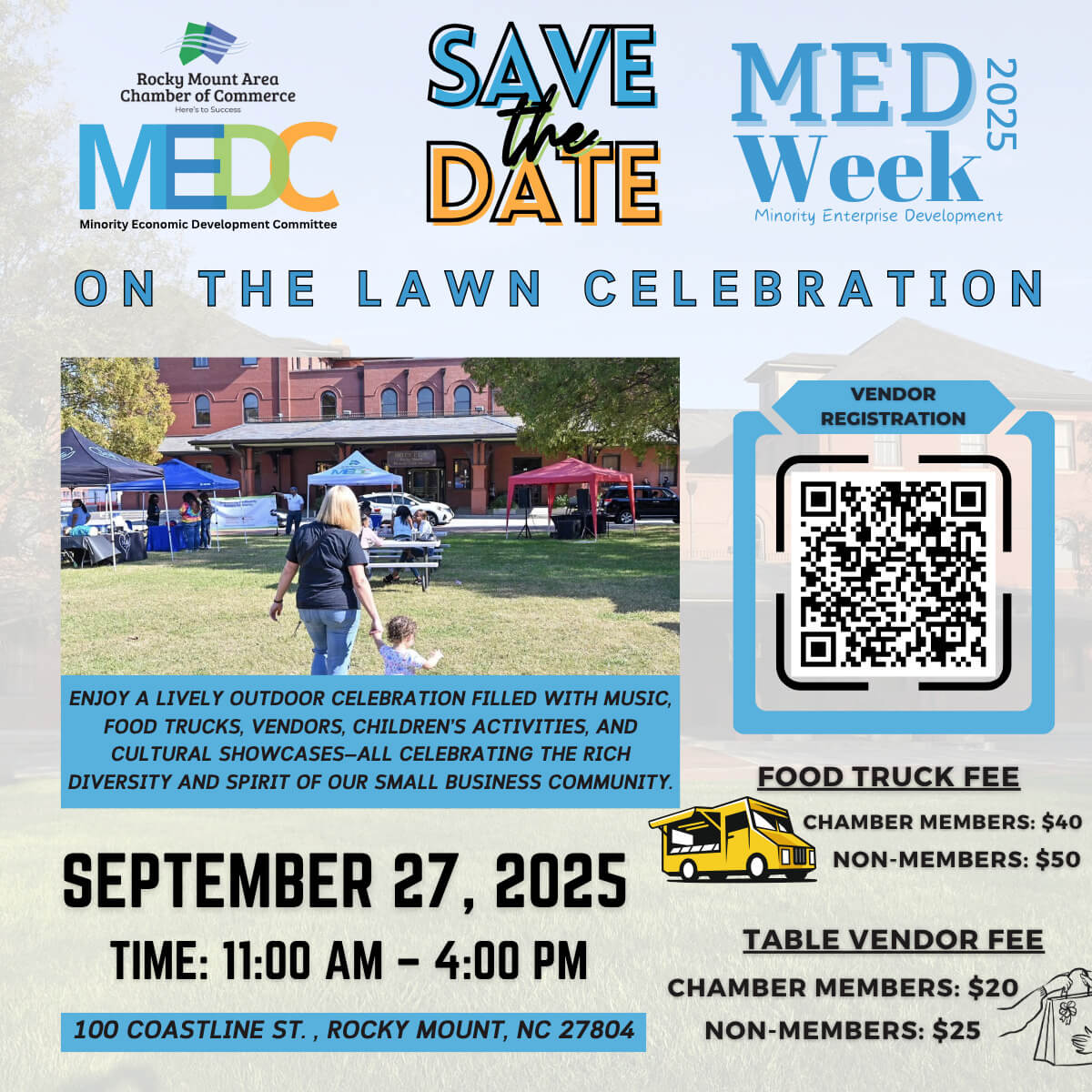 medc on the lawn celebration