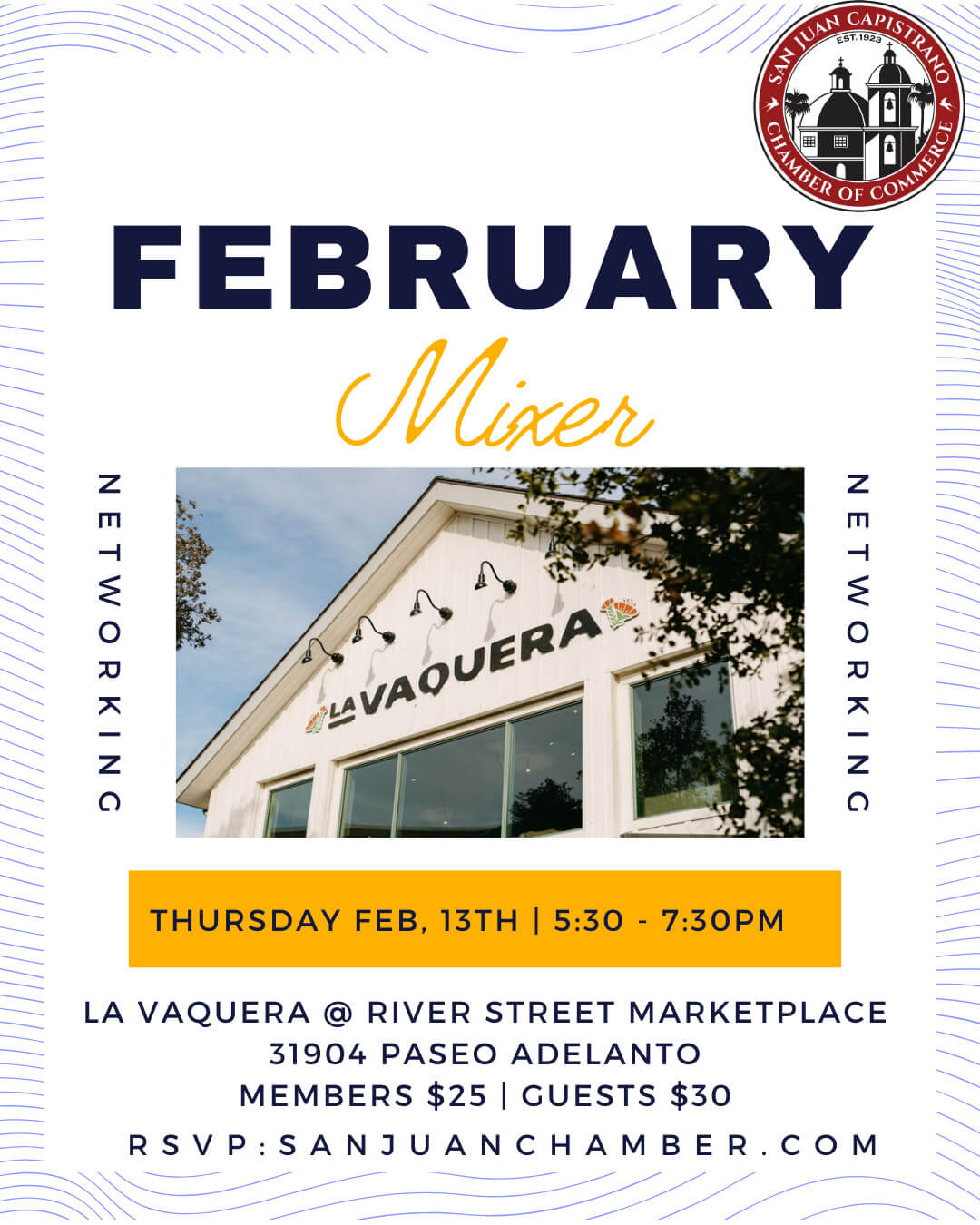 February Mixer La Vaquera