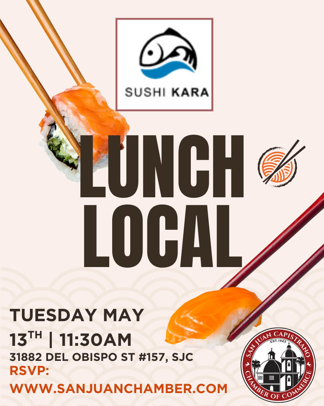 Lunch Local - Sushi Kara