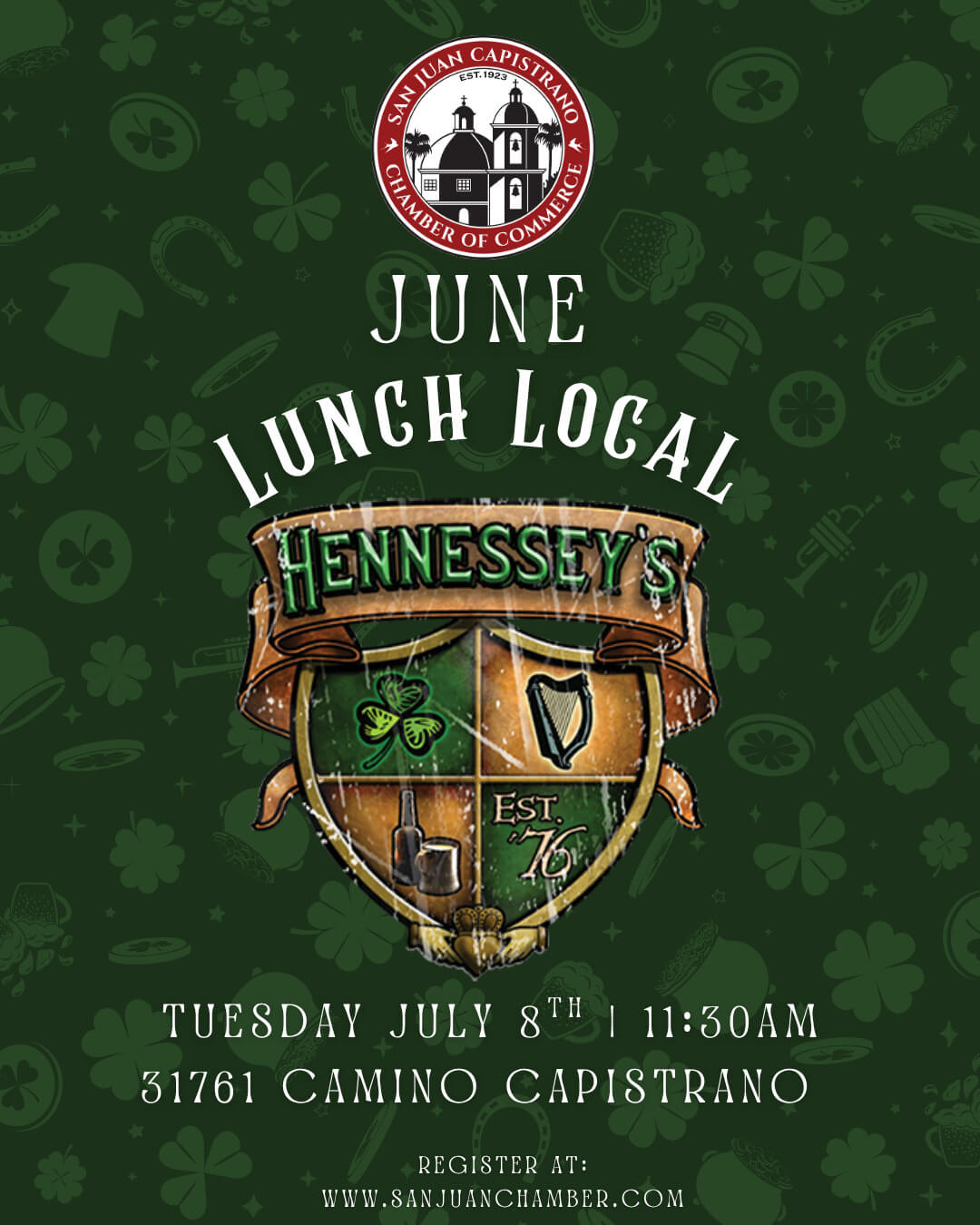 Lunch Local - Hennessey's