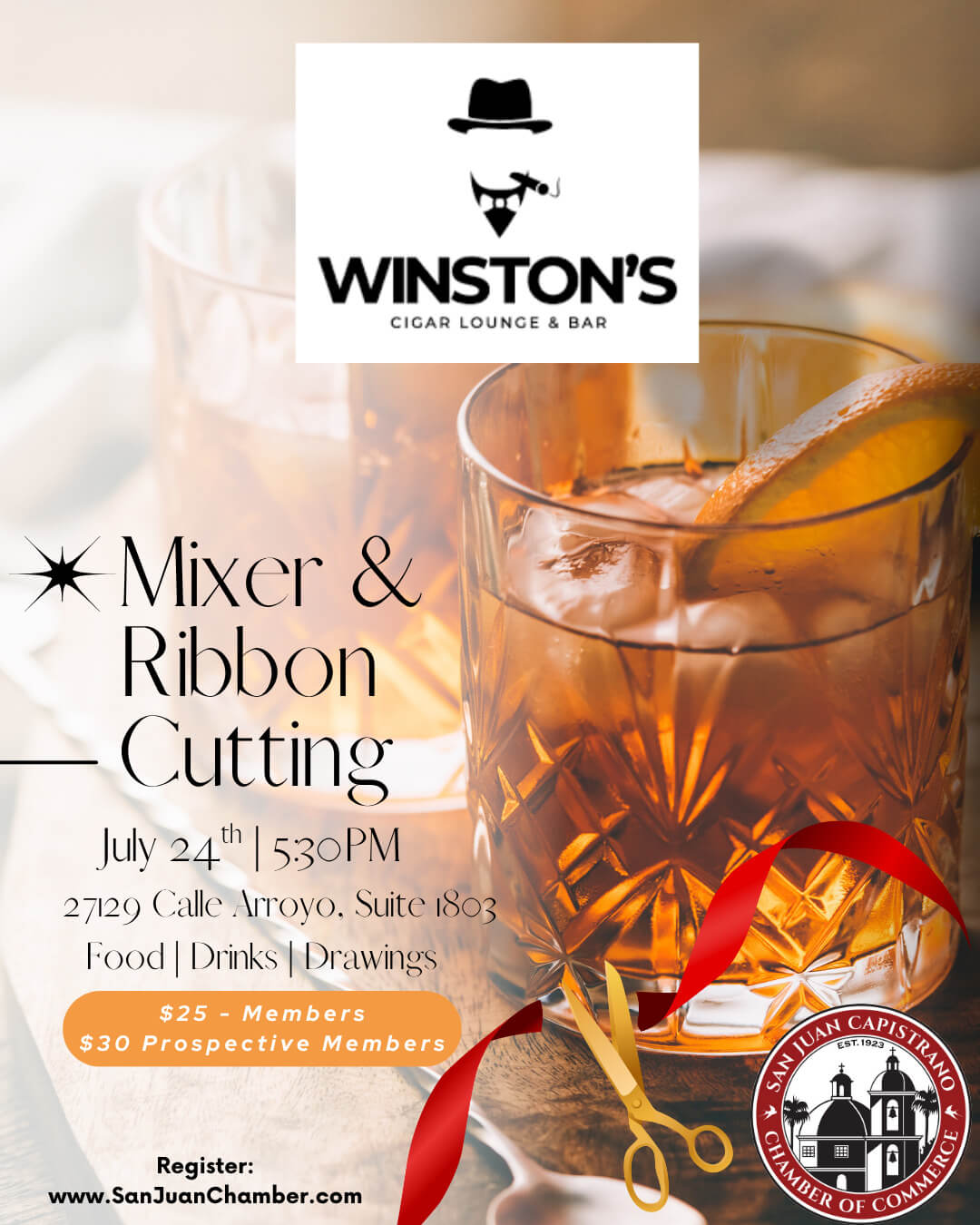 Mixer &amp; Ribbon Cutting - Winstons