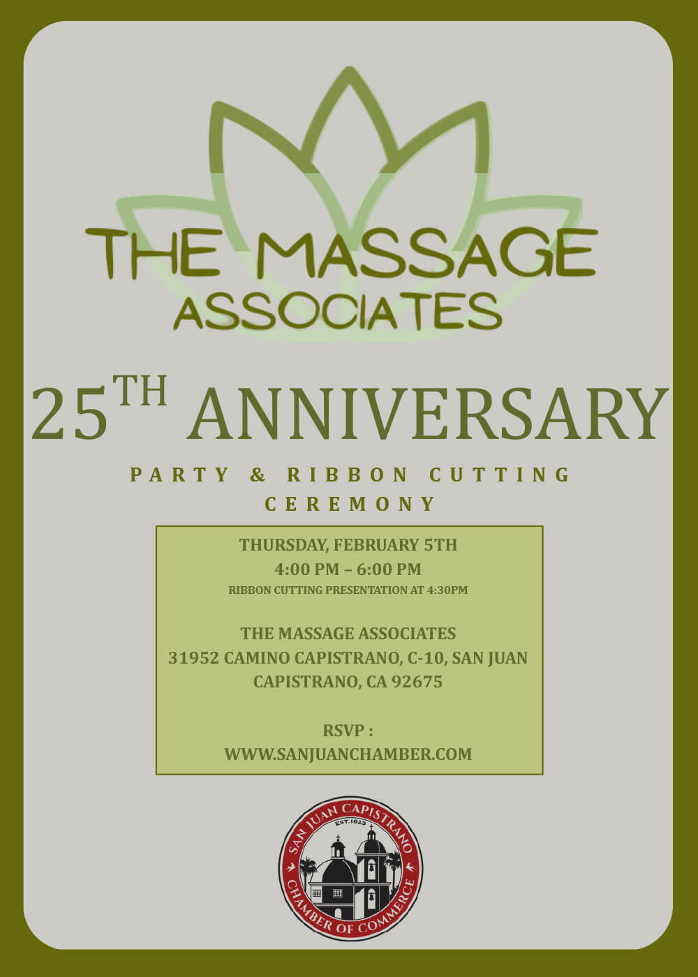 TMA 25th anniversary TMA 25th anniversary