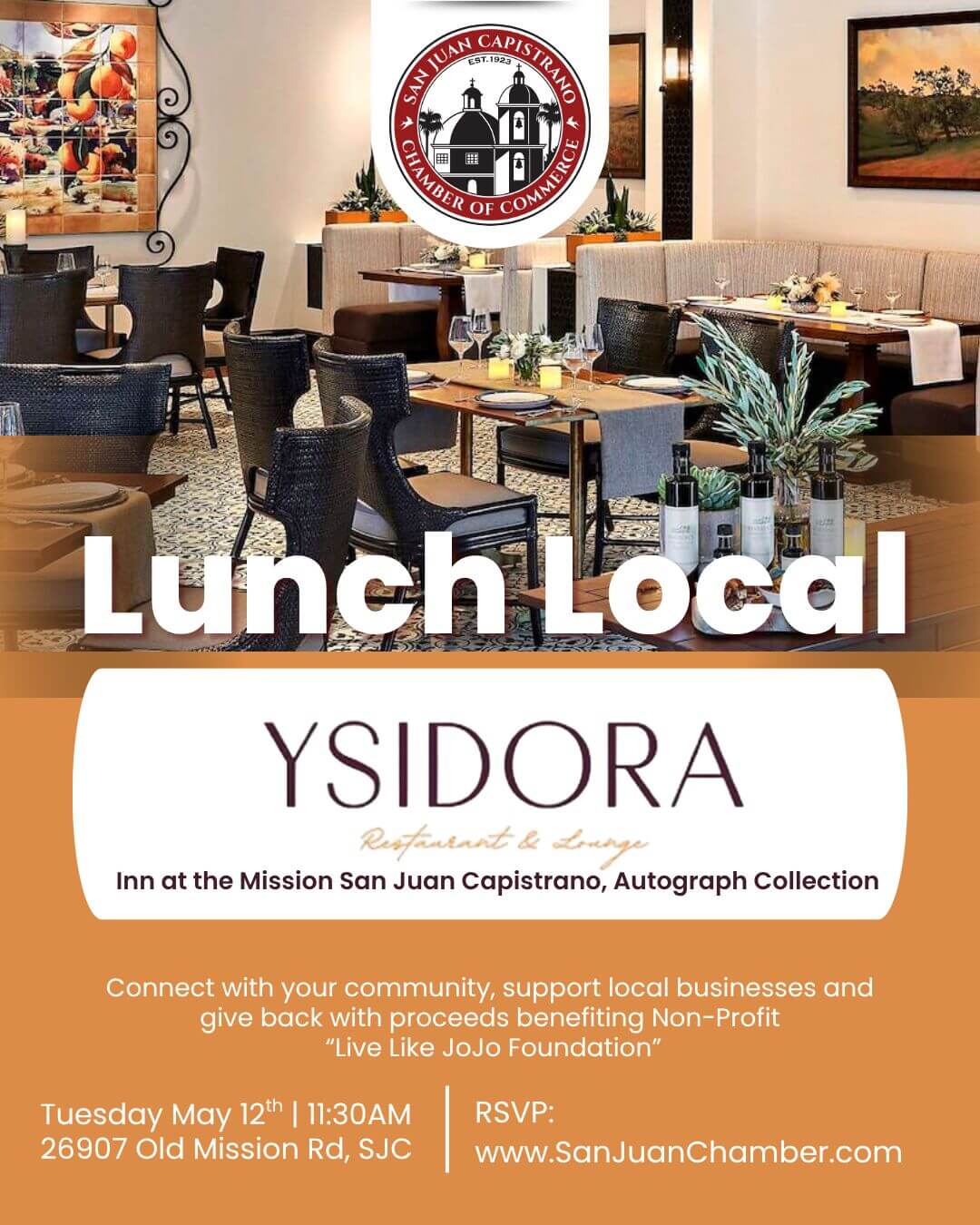 Lunch Local - May at Ysidora
