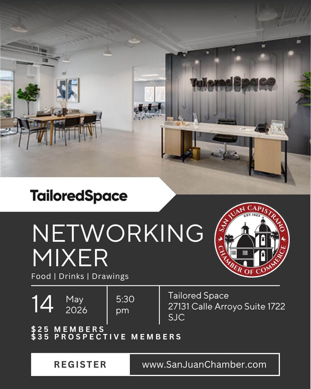 Networking Mixer - Tailored Space