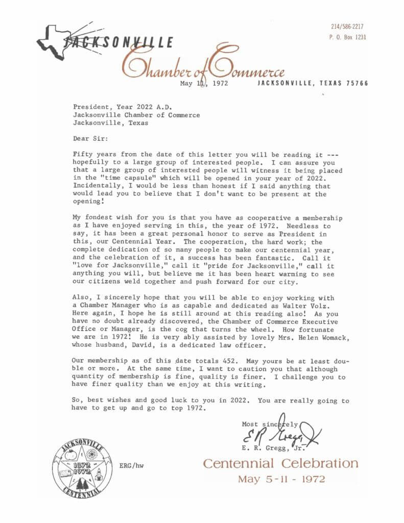 1972 Chamber of Commerce Letter JPEG