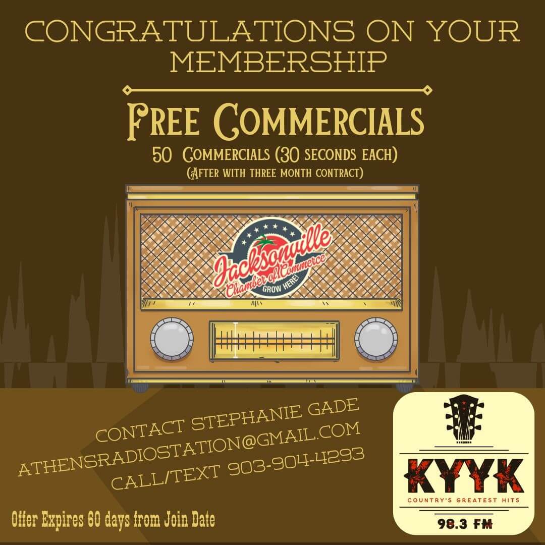2025 KYYK Radio Promo for New Members  - 1