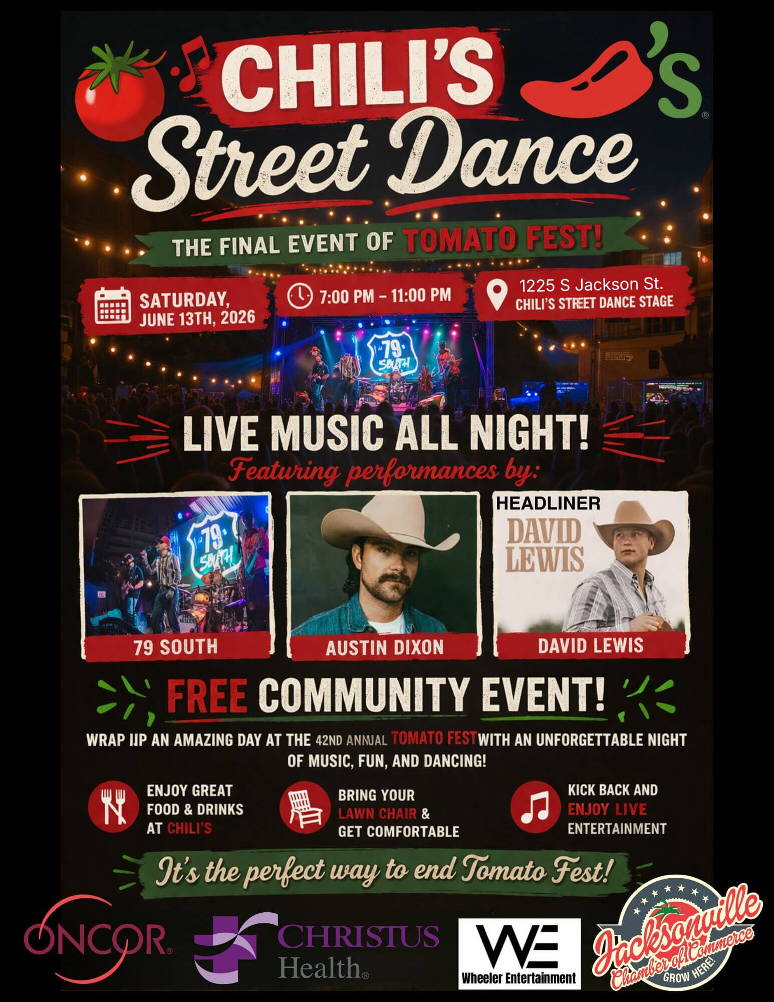 Entertainment Flyer Dance