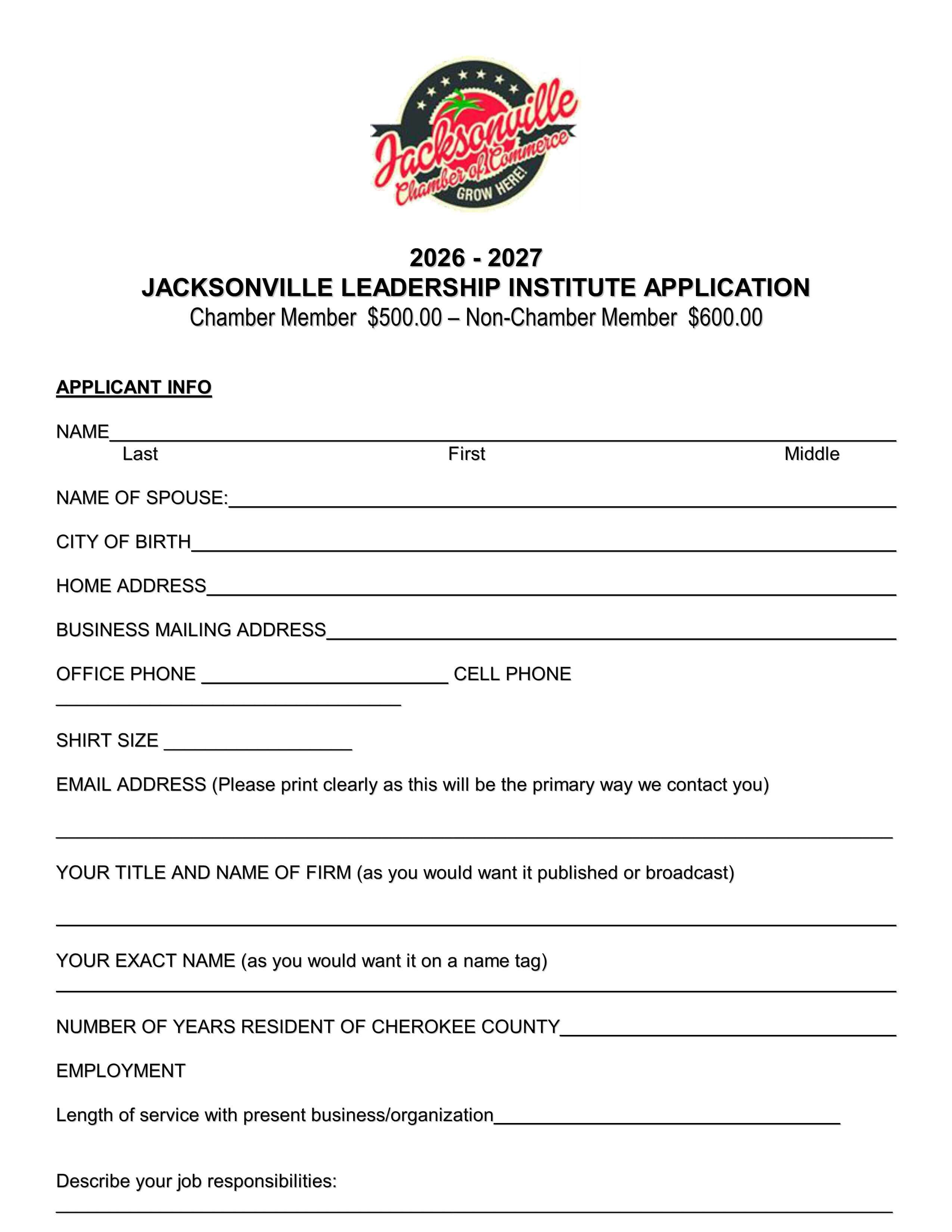 Jacksonville Leadership Application form 26 27-images-0