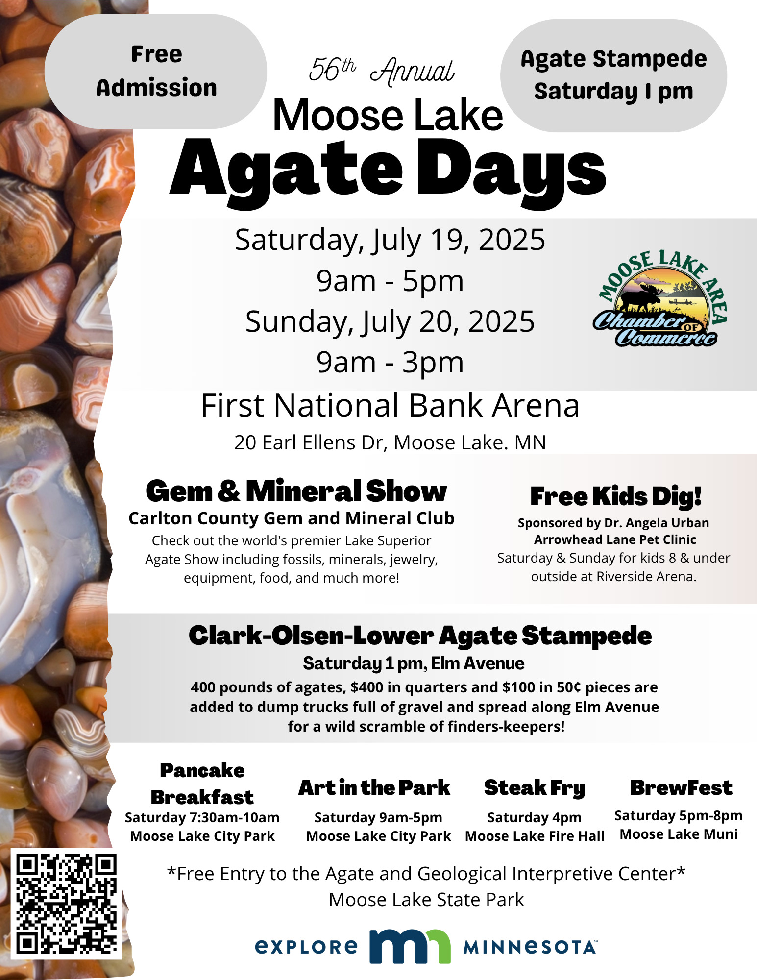 Agate Days Flyer 2025 pg.1 Agate Days Flyer 2025 pg.1