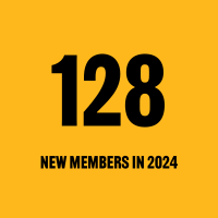 128 new members in 2024