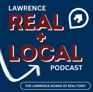 Lawrence Live + Local Podcast Logo 2024