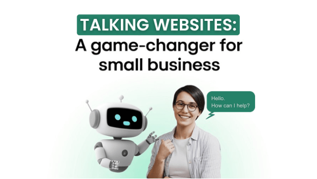 Woman with a bot