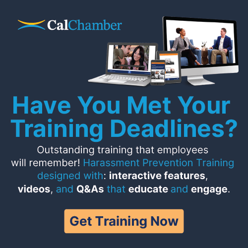 Harrassment Training ad