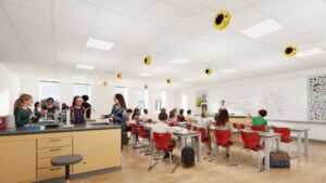 rendering of science lab