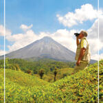 traveler viewing scenic Costa Rica