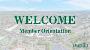 WELCOME NEW MEMBERS