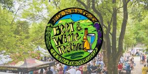 Beer and Wine logo with pic (1) Beer and Wine logo