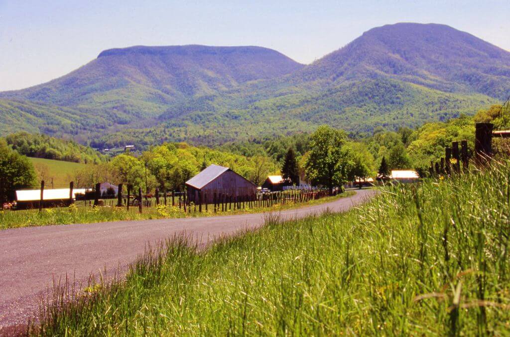 Beautiful country landscape