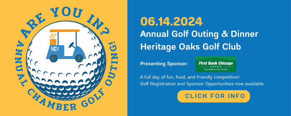 An ad for the Annual Golf Outing on June 14, 2024