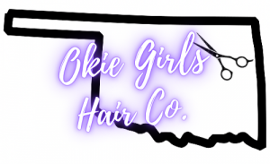 Okie Girls Hair Company Logo