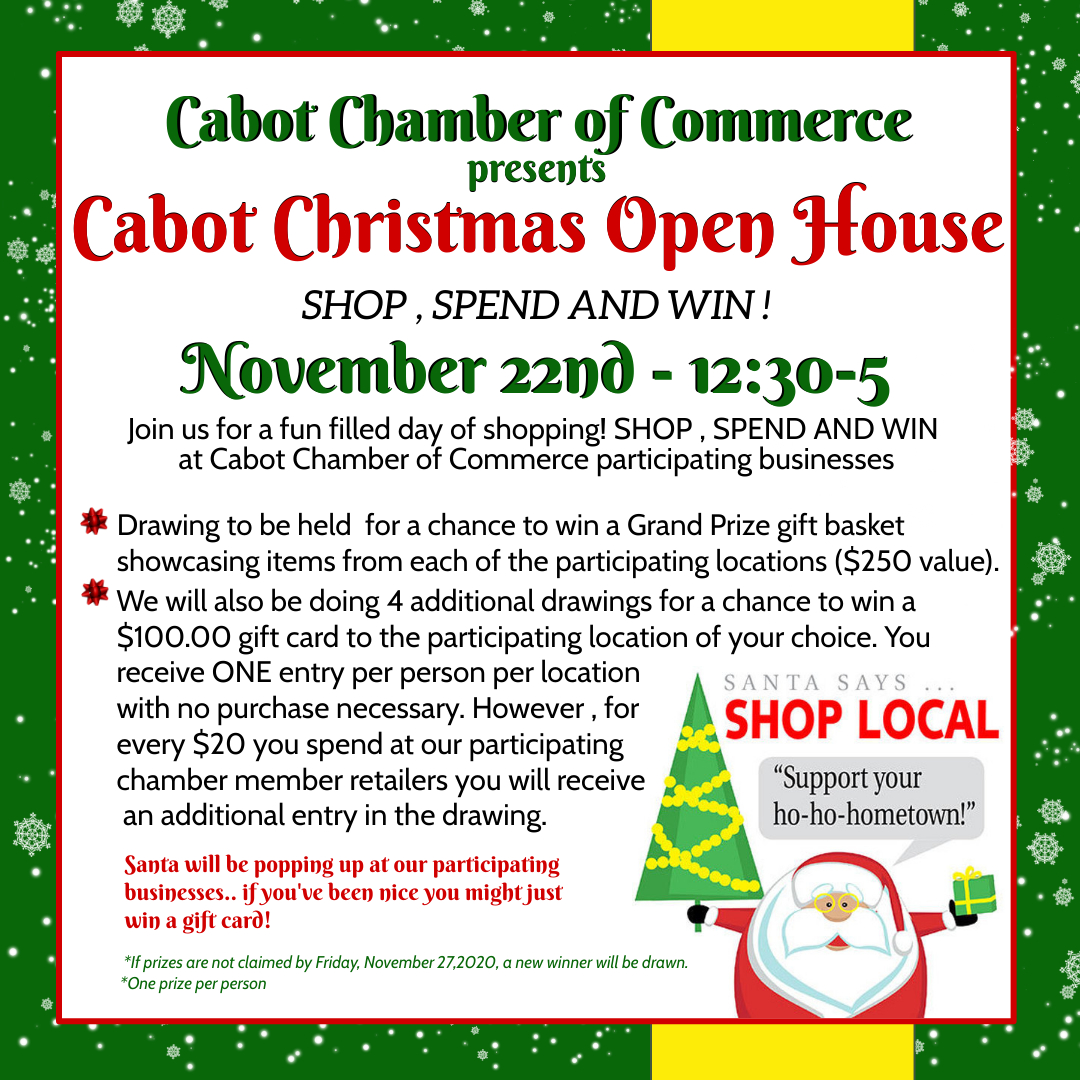 2020 Cabot Christmas Open House
