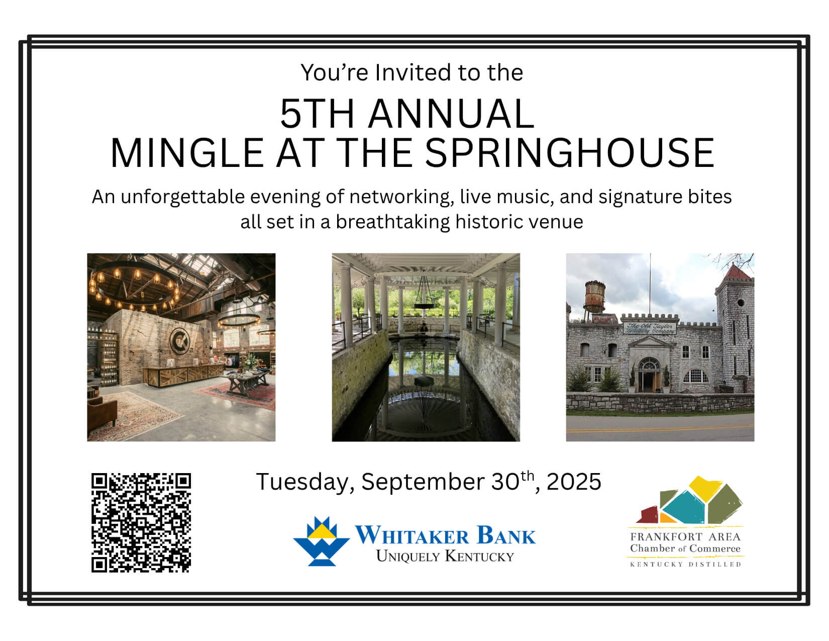 2025 Front of Mingle Invitation