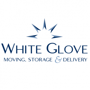 white glove moving and storage logo