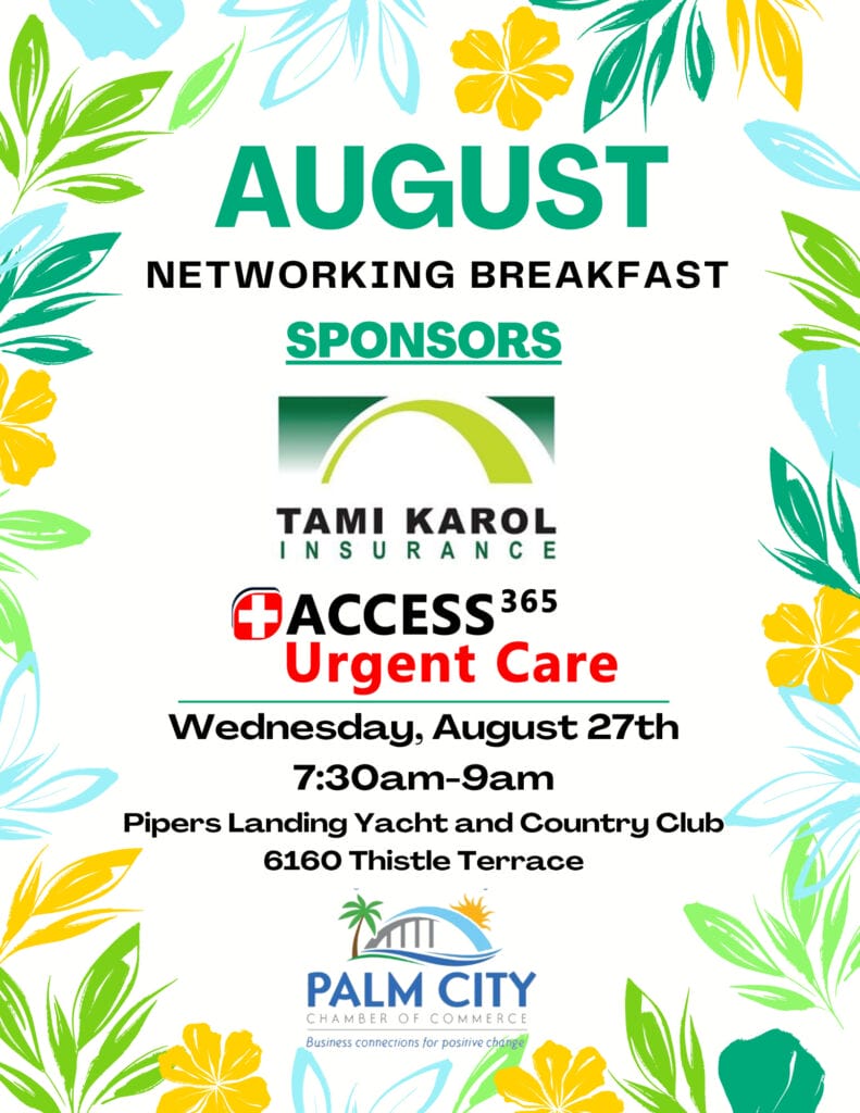 August Networking Breakfast