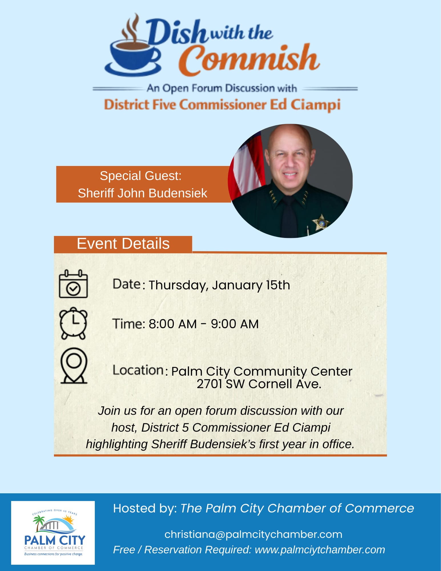 January 2026 Dish with the Commish