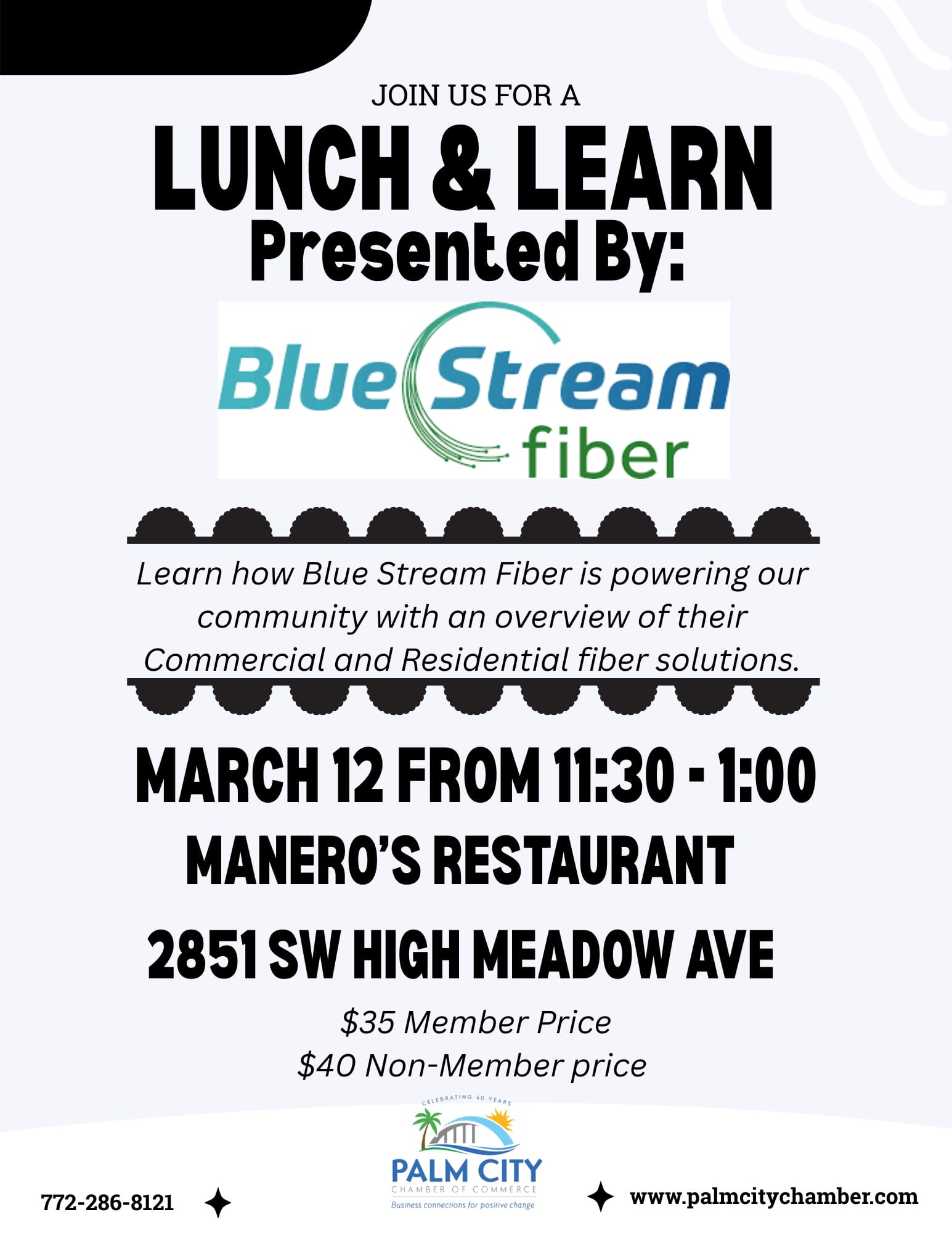 Lunch and Learn Lunch and Learn