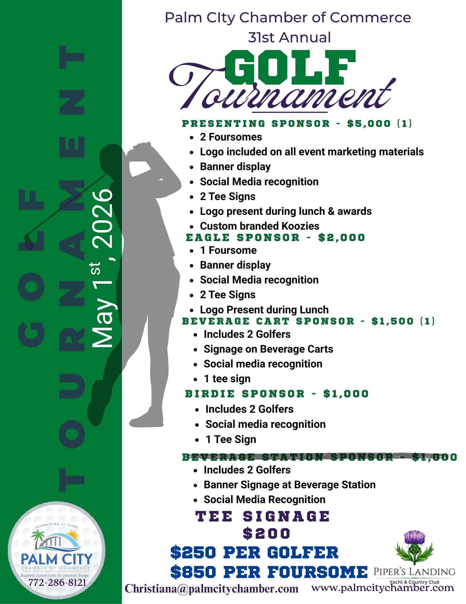 2026 Golf Sponsorship