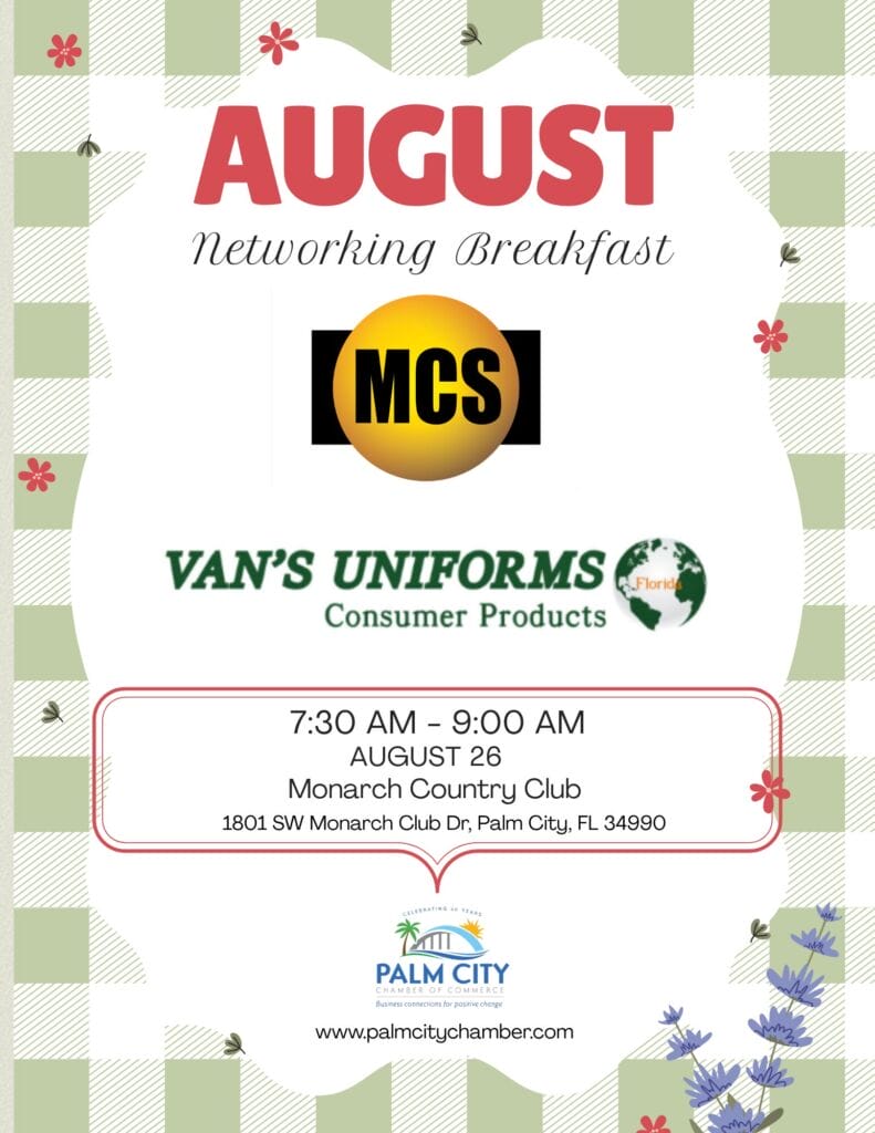 August Breakfast Flyer