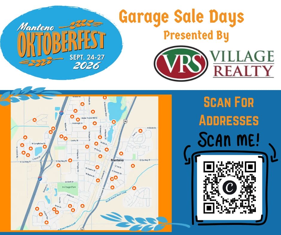 Garage Sale Days Map 2026