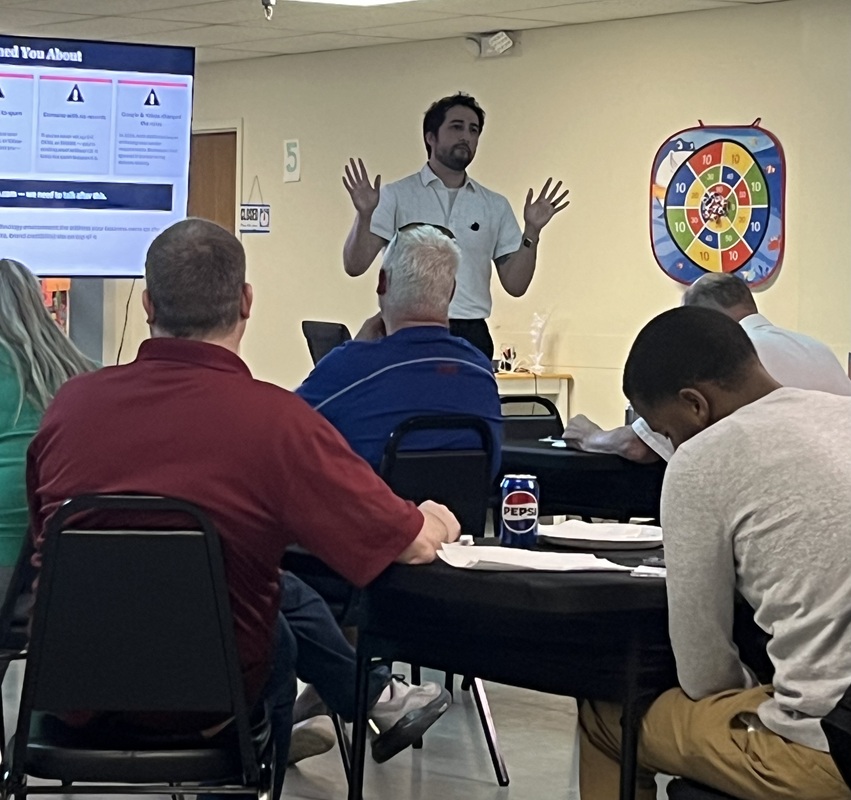 Speaker at a Lunch & Learn