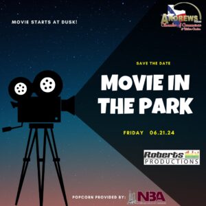 Movie in the Park Save the Date