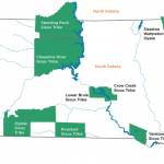 South Dakota Tribal Court Map