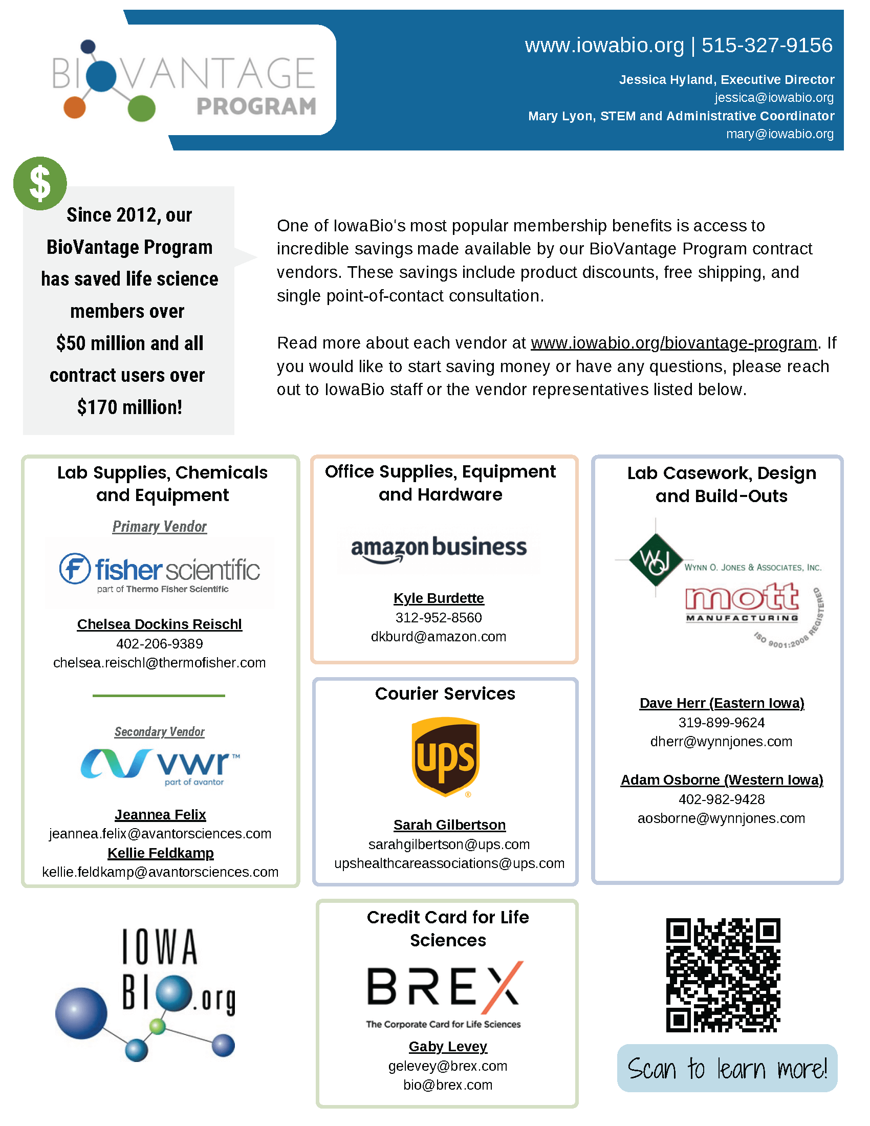 2025 BioVantage Program Flyer