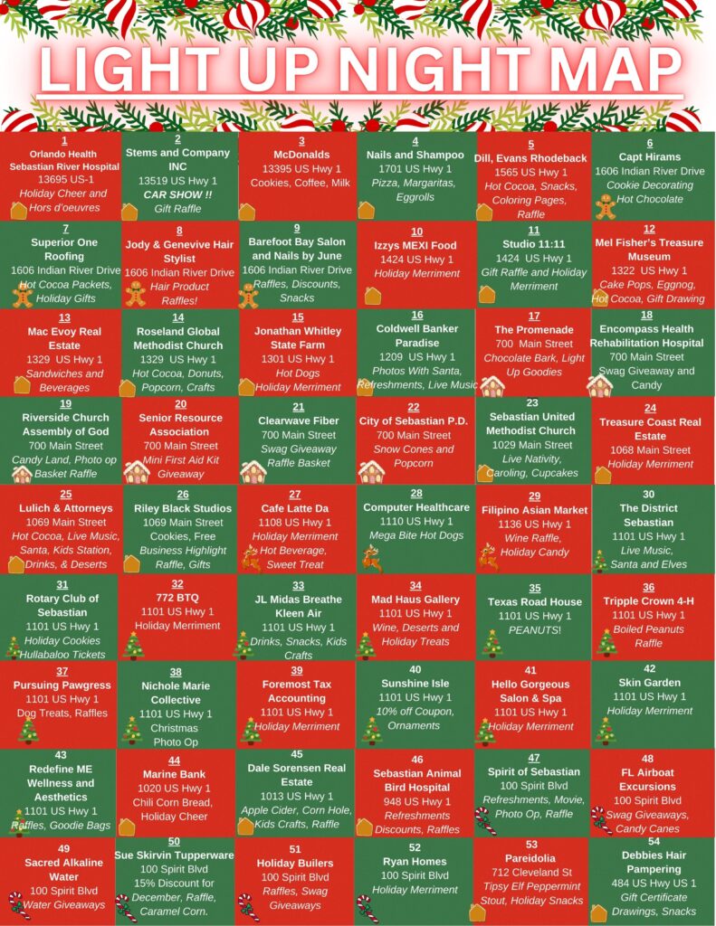 _Light Up Night General Flyers - general info &amp; maps (1)