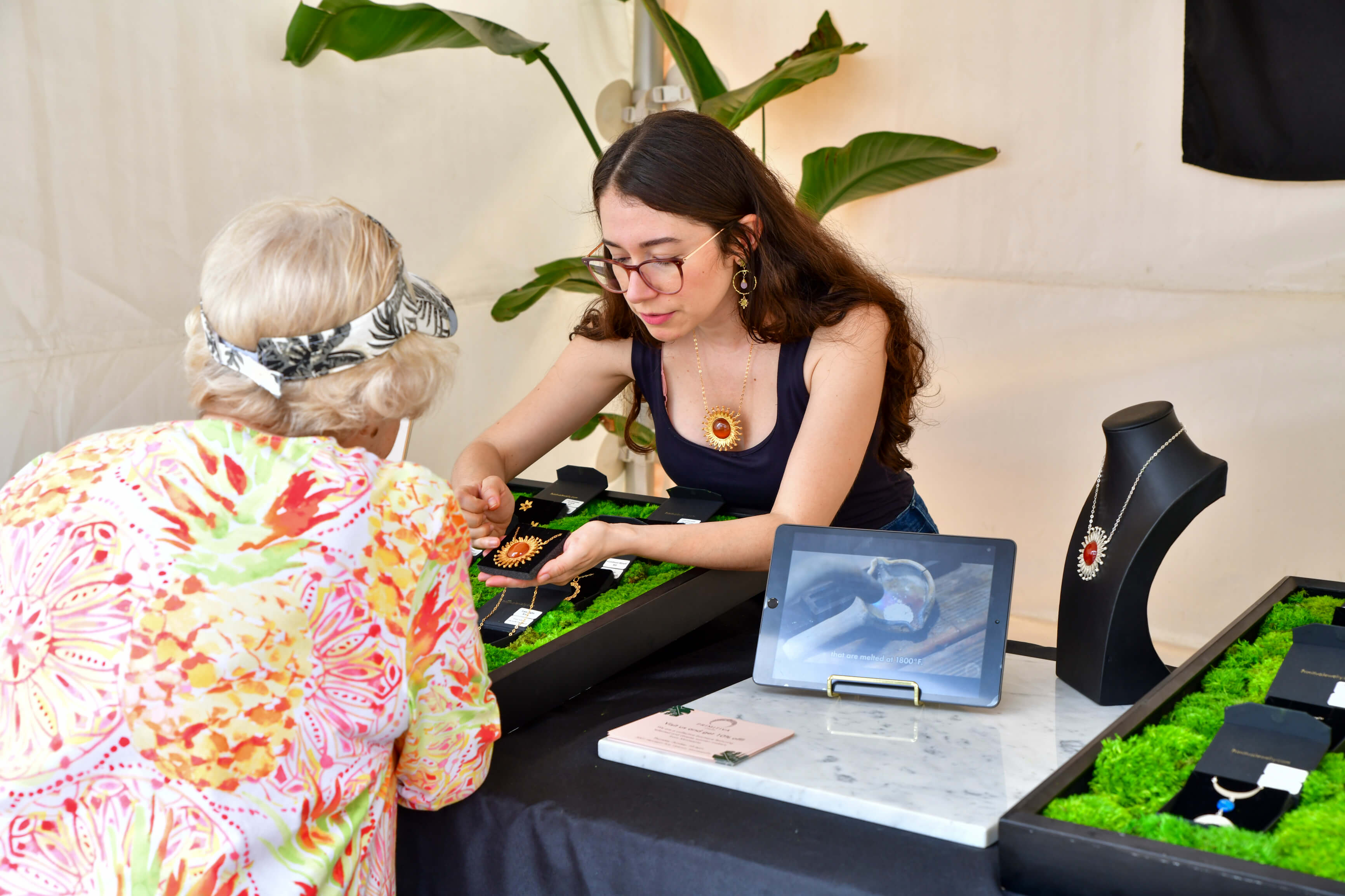 Edina Art Fair Booth