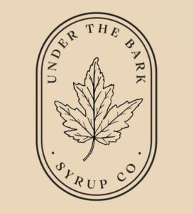 Under the Bark Syrup Co. Logo
