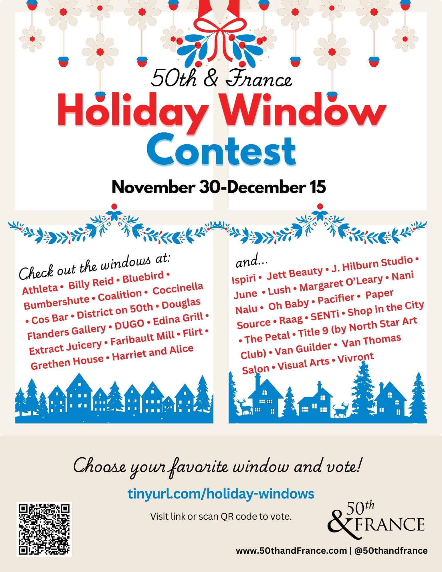 Holiday Window Contest