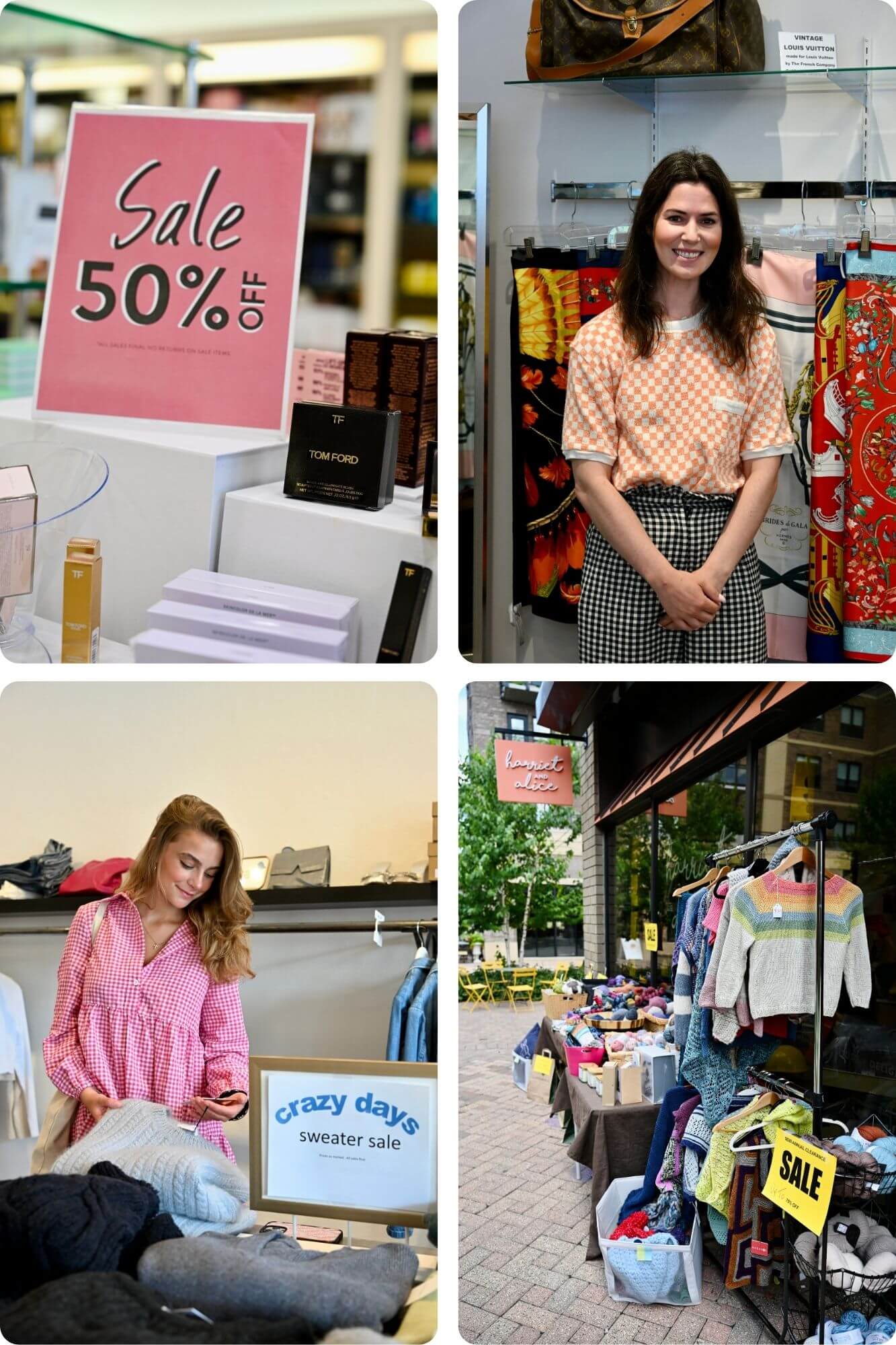 crazydaysphotocollage Photos of Crazy Days Sales