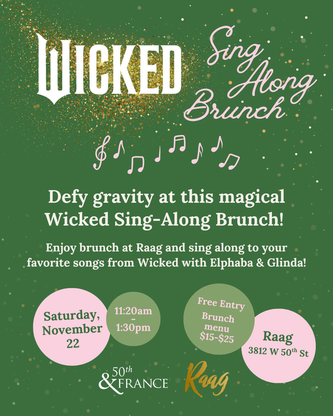 Wicked Sing a Long at 50th and France