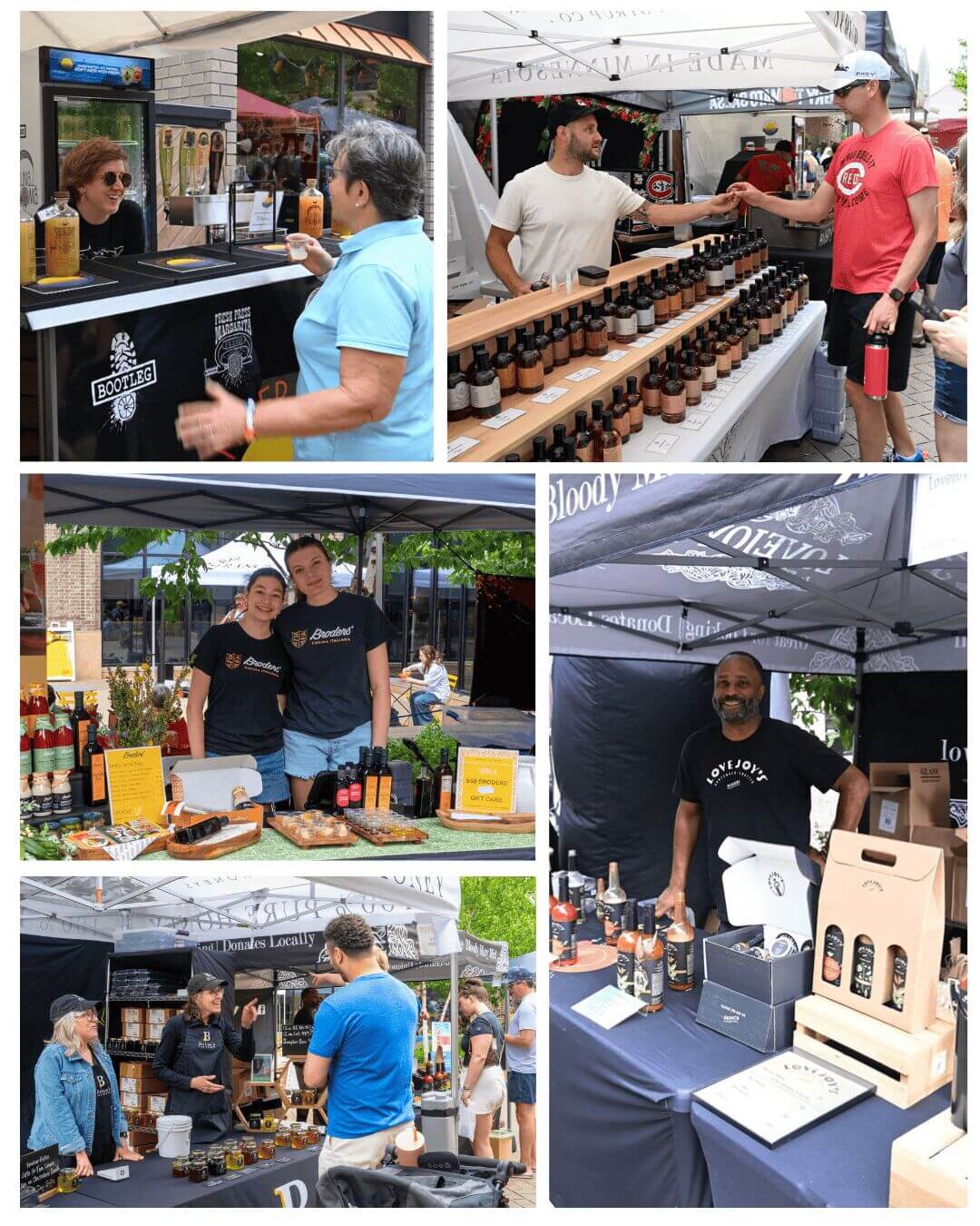 Culinary Marketplace Collage