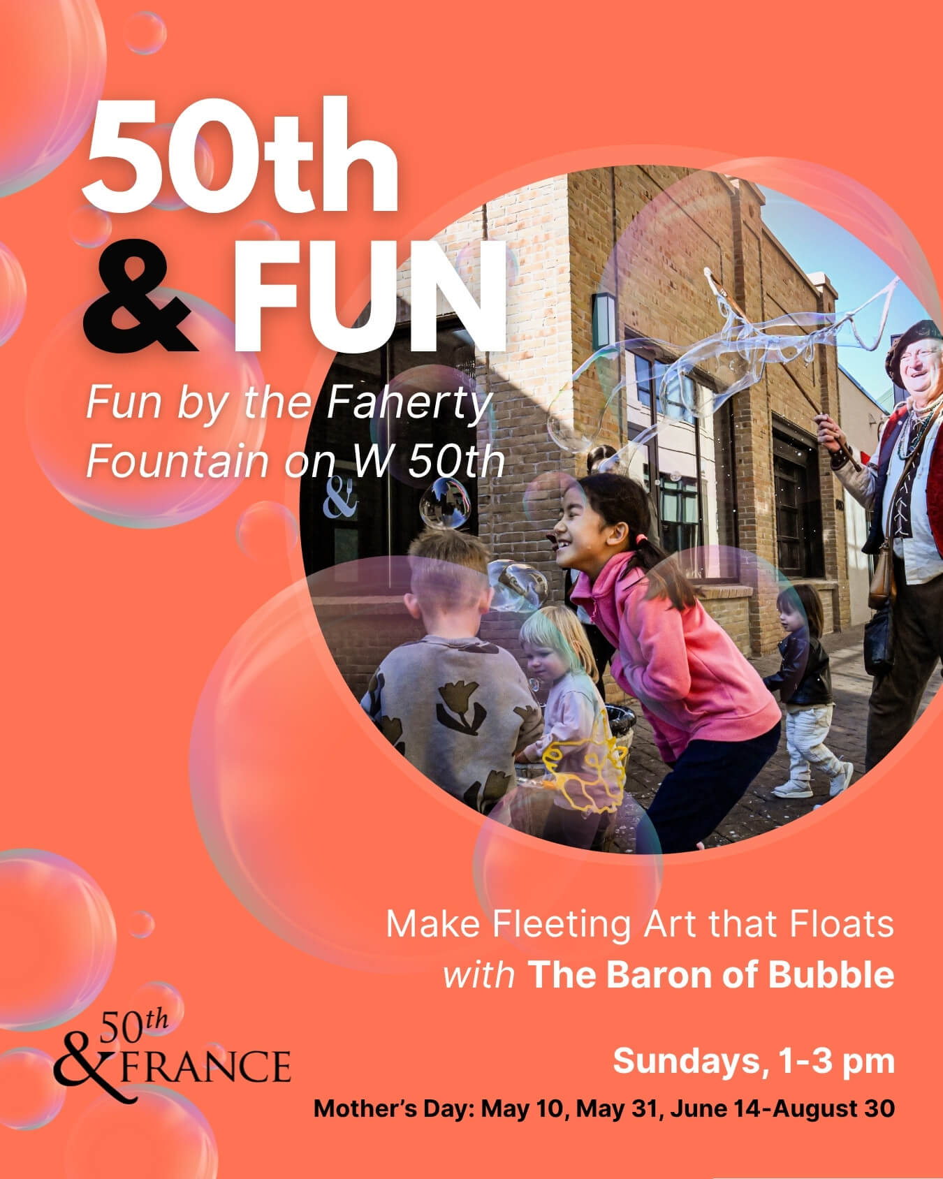Bubble Barron at 50th and France