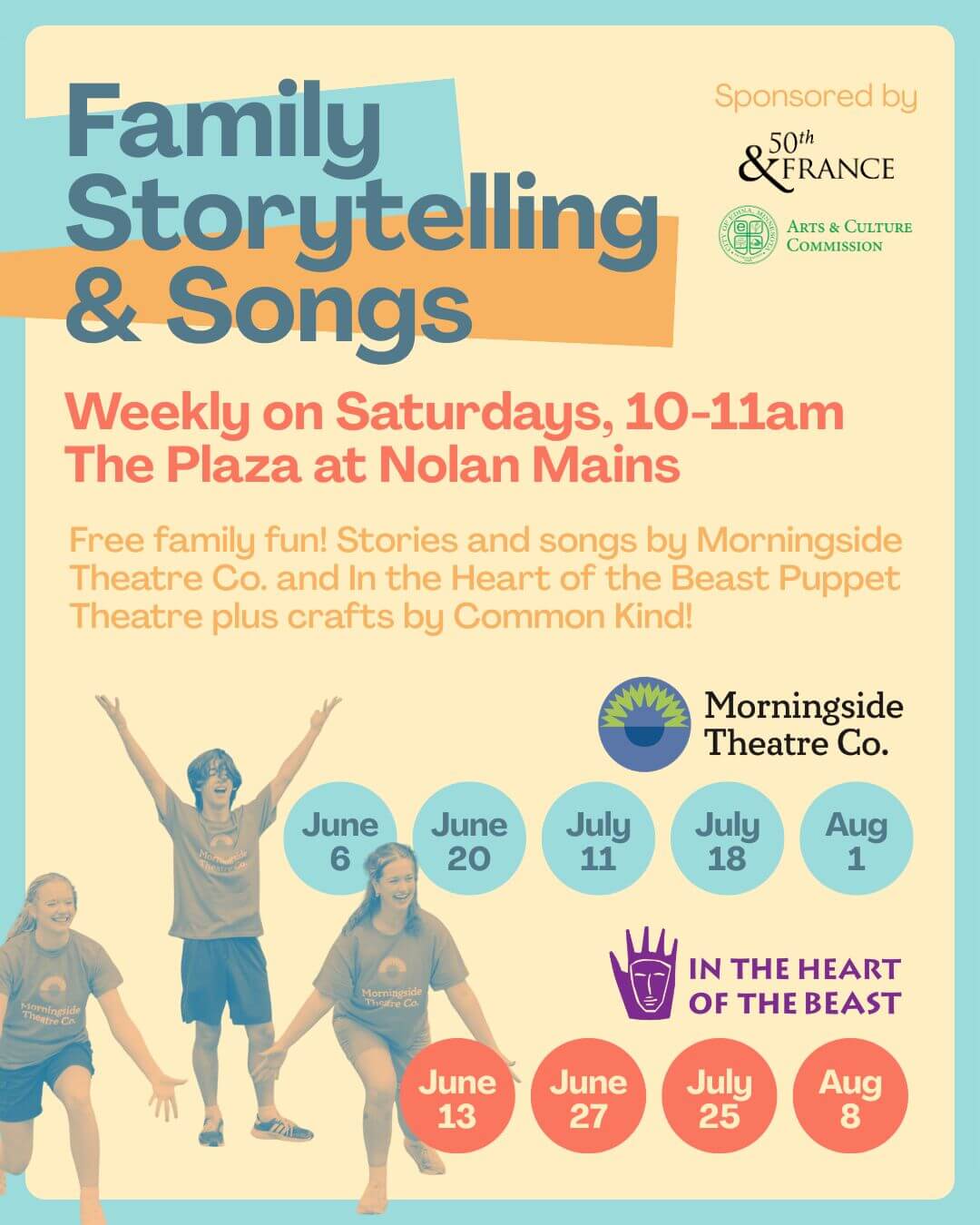 Family Storytelling and Songs at 50th and France